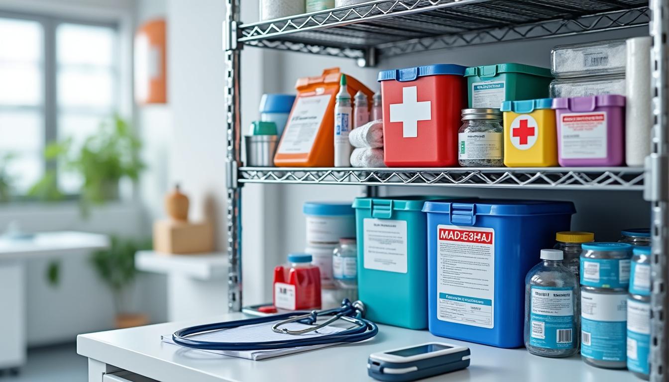 Medical Ranger Machine Optimiser l'espace : astuces pour ranger le matériel médical